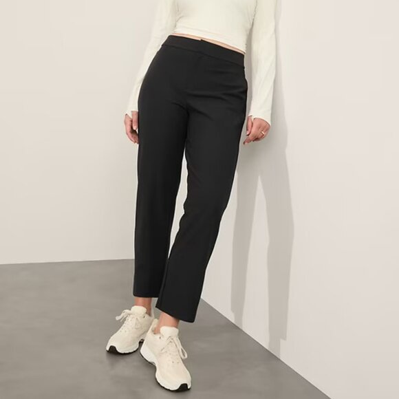 Athleta Stellar High Rise Trouser size 2P Black - Picture 6 of 7